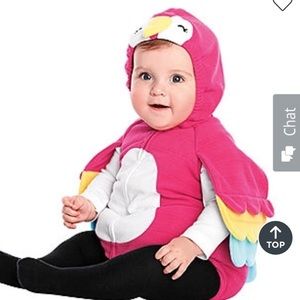 Carters Baby girl parrot costume-3-6months